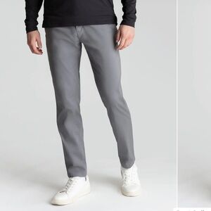 Birddogs Stretch Khakis with built-in Liner in Gray 34x32